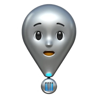 exclamation mark emoji with an 'ed' theme, simple and neutral, not expressive sticker