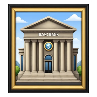 Bank sticker