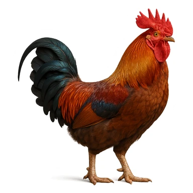 Rooster sticker