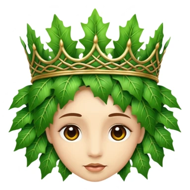 ivy crown sticker