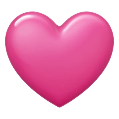 Pink heart letter sticker