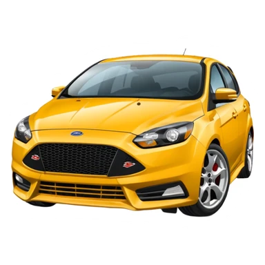 ford focus ST sticker