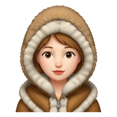 woman eskimo  sticker