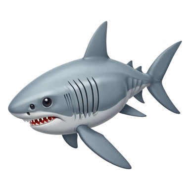 Shark bug , shark isopod sticker