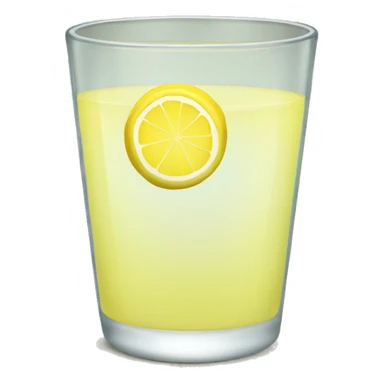 Lemonade glass  sticker