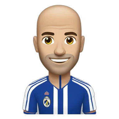 Zinedine Zidane Juventus sticker