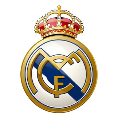 Real Madrid escudo real sticker