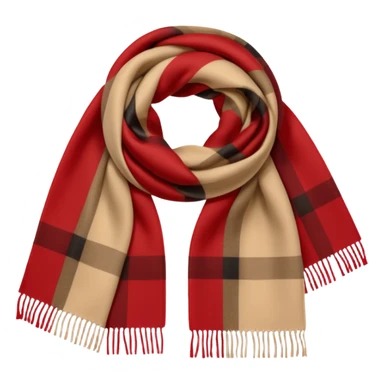 burberry scarf sticker