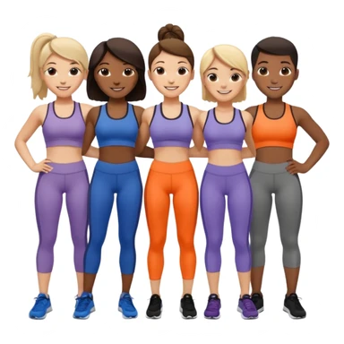 friendsfitness sticker