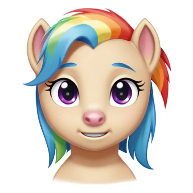 Rainbow Dash from My Little Pony sticker