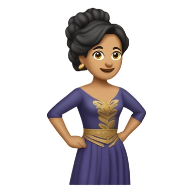 Victoria Espinosa, mujer excepcional comprometida con su patria, luchadora constante y pilar máximo del teatro puertorriqueño y nacional, quedará inmortalizada por sus años de trayectoria. “Madre y Maestra” del teatro puertorriqueño,  sticker