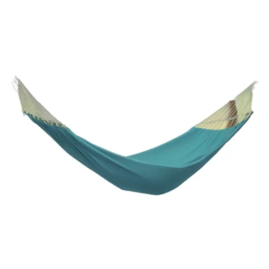 A hammock surrounded by palm trees sticker