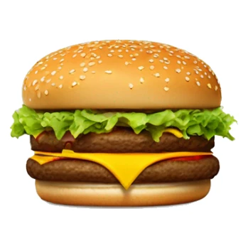 Big n tasty burger with a McDonald's logo sticker