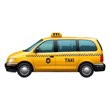 new york city minivan taxi sticker