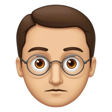 Pastor alemán Brown con ojos brown  sticker