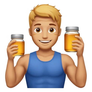 Male shirtless honey skin six pack sexy big dih lean handsome feel good face sticker