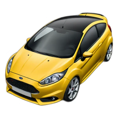 ford fiesta st sticker