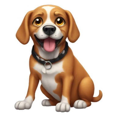 Halloween dog sticker