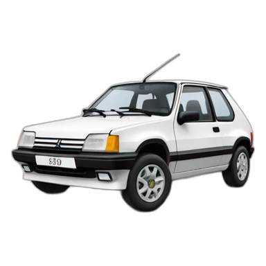 peugeot 205 griffe sticker