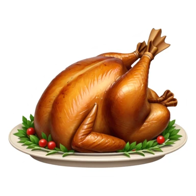 roast turkey sticker