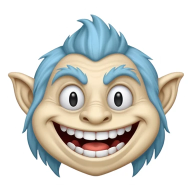 Troll face sticker