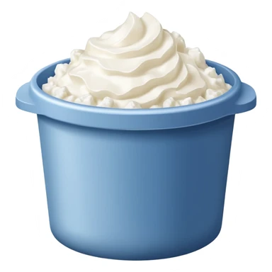 a pack of cottage cheese sticker