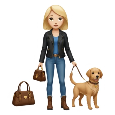 👒
👩‍🦲
🧥👜
👖  
🥾🥾   🦮 sticker