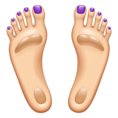 Pedicure sticker