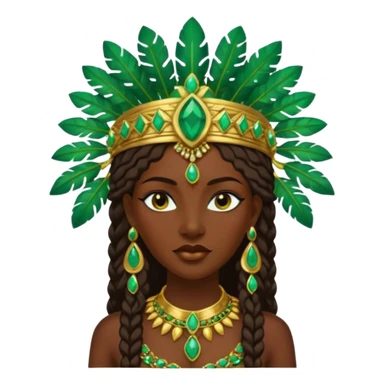 ancient jungle queen sticker