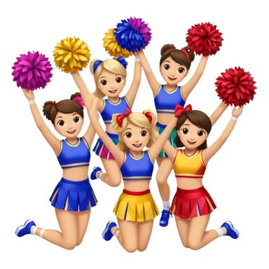 cheer Poms sticker