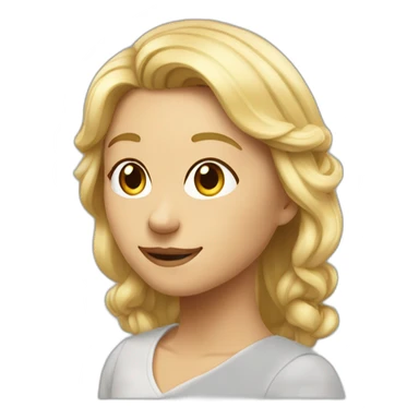 Blond aux grandes oreilles sticker