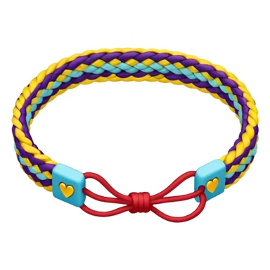 friendship bracelet sticker