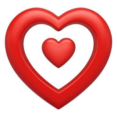 Heart bank sticker