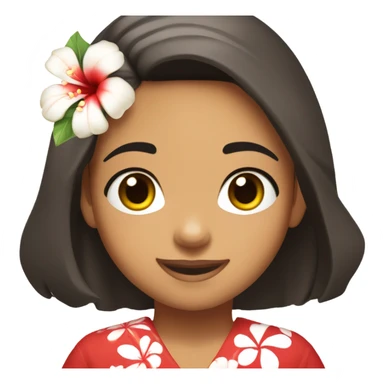 Lilo Native Hawaiian girl from Disney  sticker