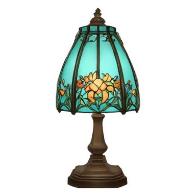 Tiffany lamp sticker