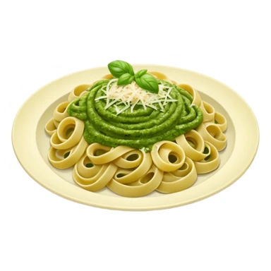 Pesto pasta sticker