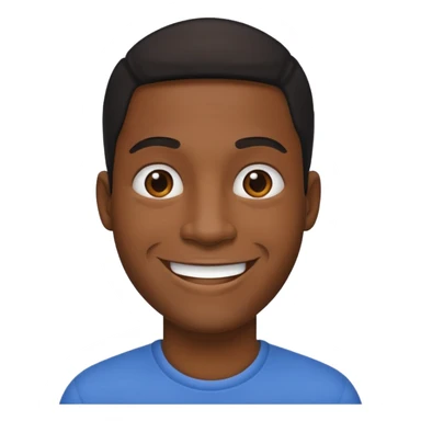 Black working man sticker