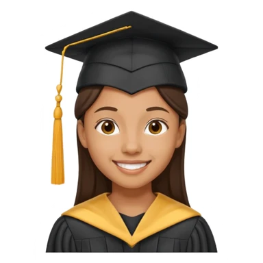 Bird graduate college sticker