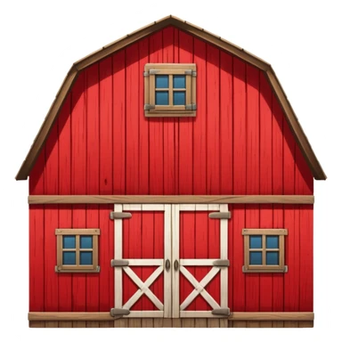 a farm barn sticker