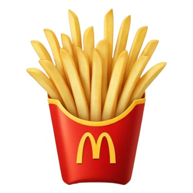 McDonald's French Fries sticker