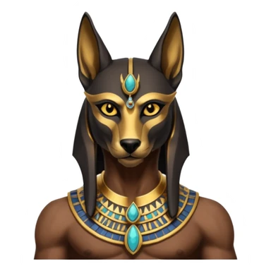 Anubis from Egyptian Gods sticker