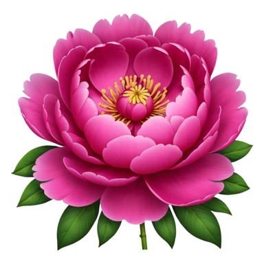 show me a preppy flower sticker