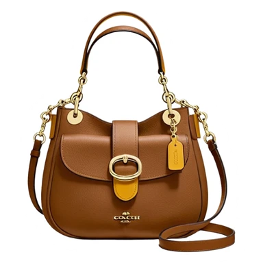 Coach Women's Hadley Mini Crossbody Bag in Pebbled Leather
 sticker