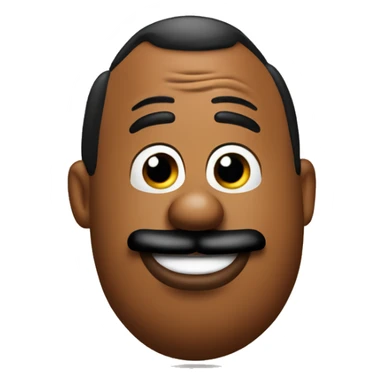 Steve Harvey as mr potato head sticker