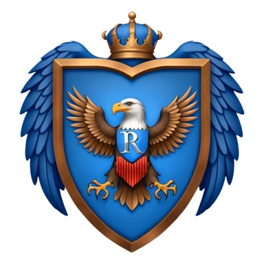 Hogwarts Ravenclaw crest Eagle sticker