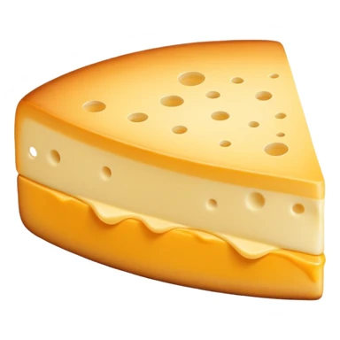 a square slice of yellow cheese, like the kind used in hamburgers, simple and iconic, no text sticker