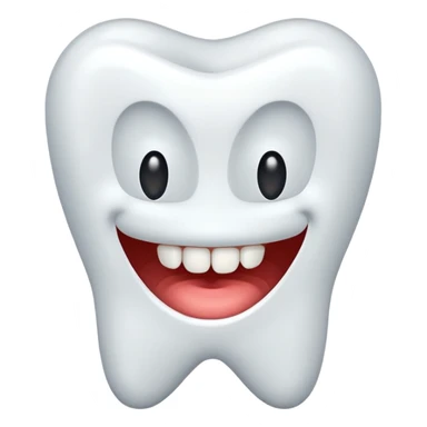 Diente haciendo gesto de cuánto? sticker