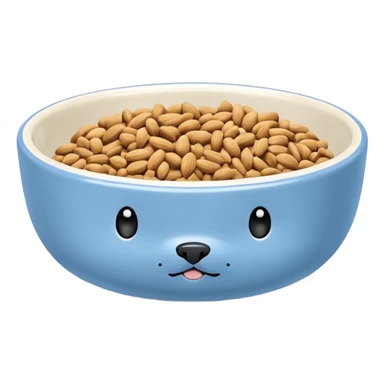 food bowl for pet sticker
