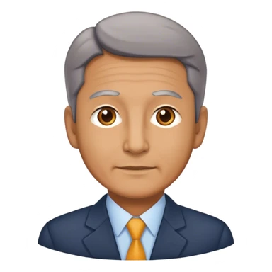 a civil servant in his 50s sticker