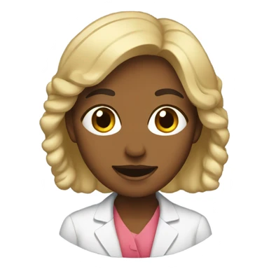 Stereotypical female quant sticker